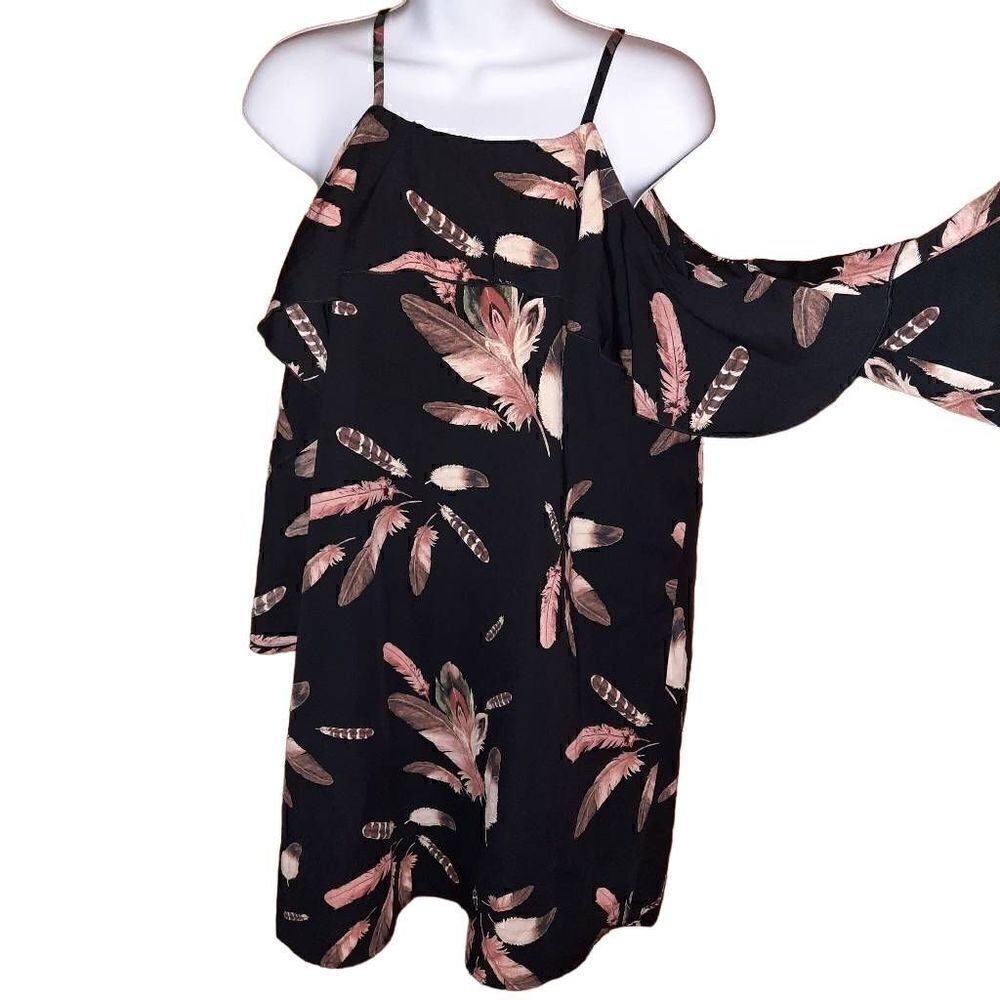 Altar'd State Feather Bay Cold Shoulder Dress